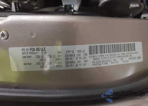 2018 Chrysler Pacifica Touring L from USA, damaged, VIN 2C4RC1BG0JR321011